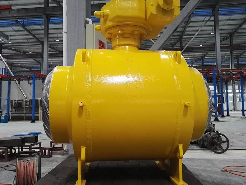 Fully Welded Trunnion Ball Valve