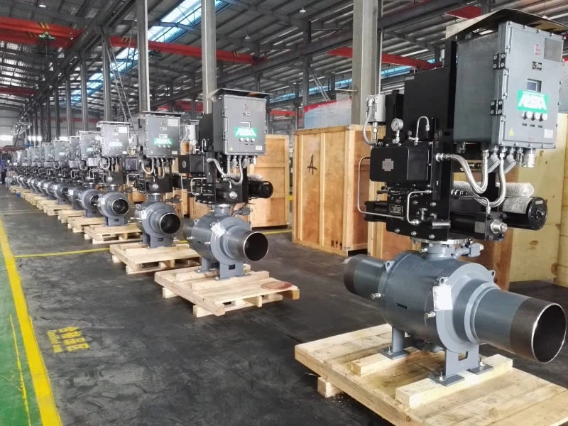 Fully Welded Trunnion Ball Valve