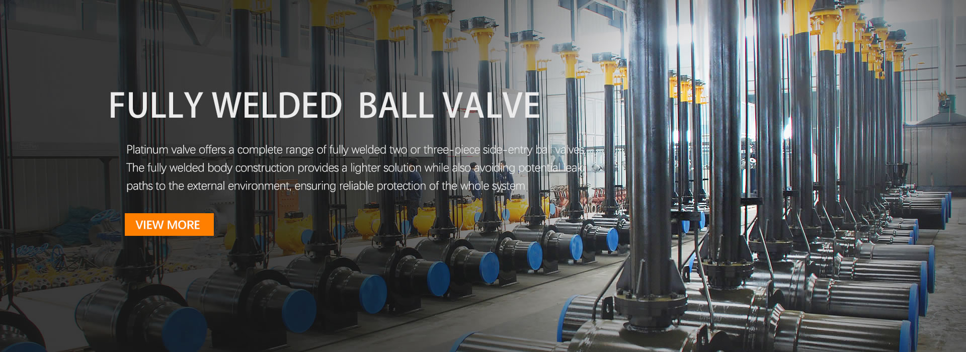 fully welded ball valve