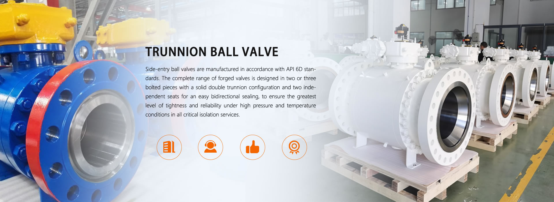 trunnion ball valve